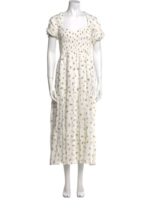 Faithfull The Brand Linen Long Dress