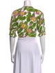 Faithfull The Brand Floral Print V-Neck Crop Top
