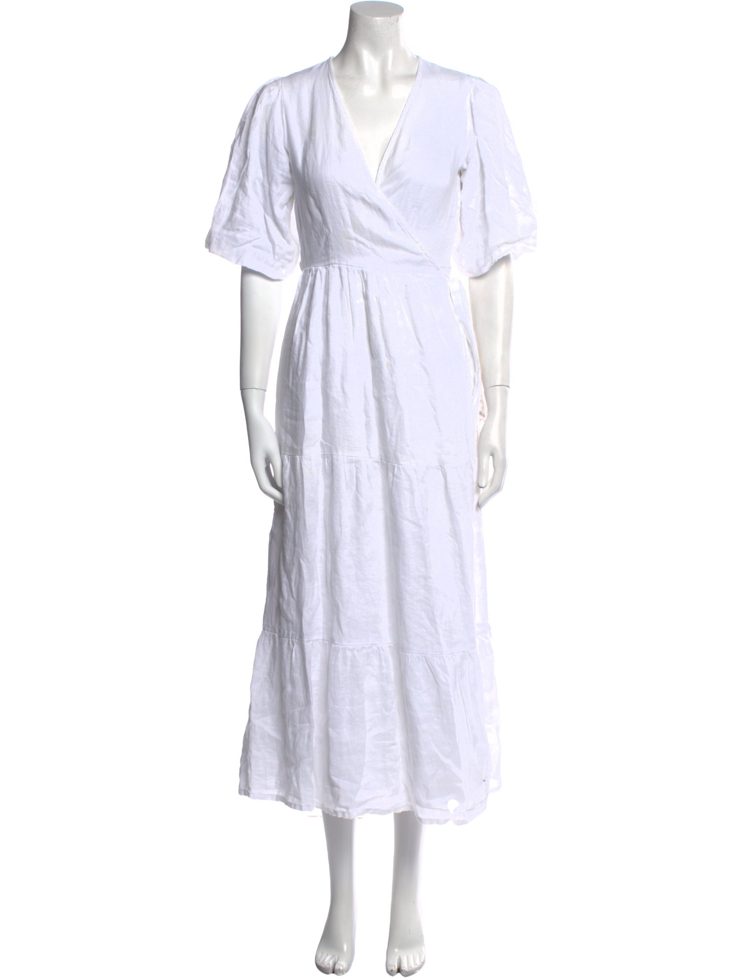 Faithfull The Brand Linen Long Dress