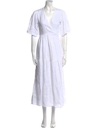 Faithfull The Brand Linen Long Dress