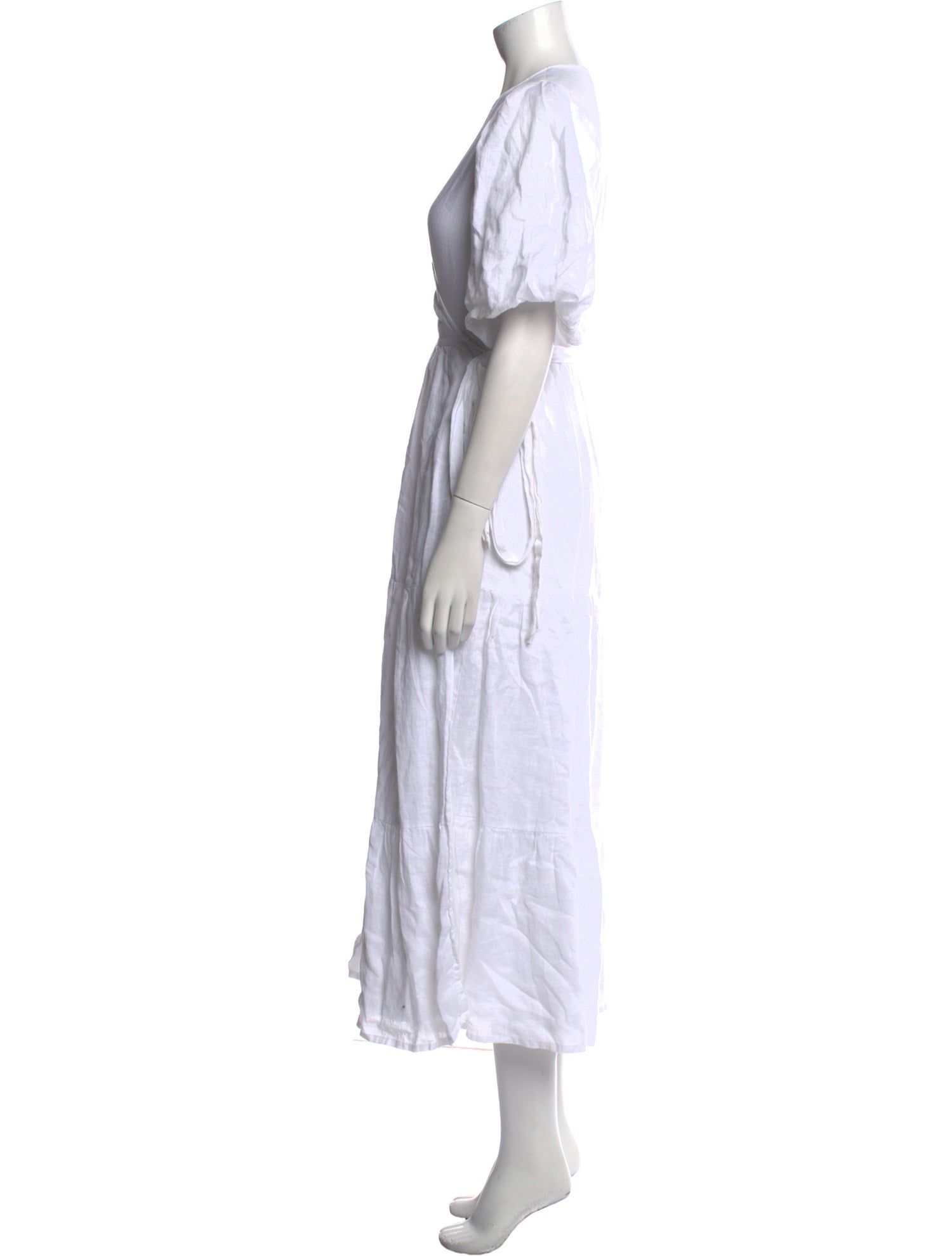 Faithfull The Brand Linen Long Dress