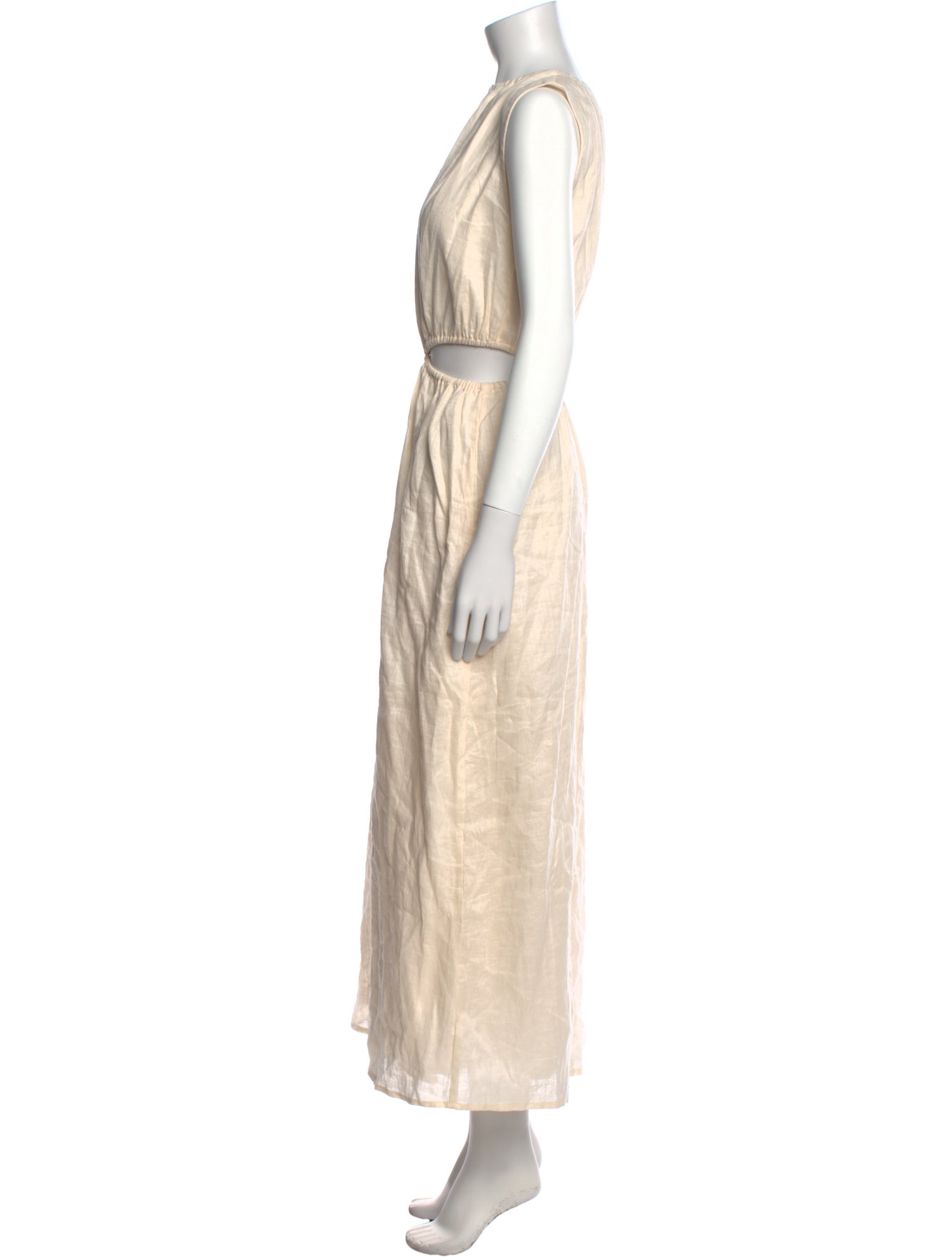 Faithfull The Brand Linen Long Dress