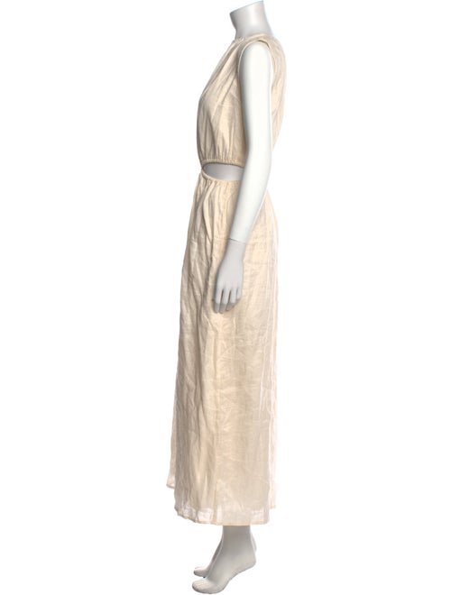 Faithfull The Brand Linen Long Dress