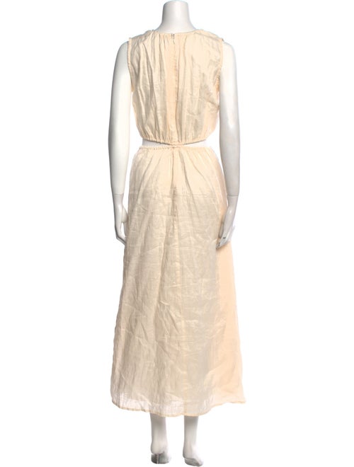 Faithfull The Brand Linen Long Dress