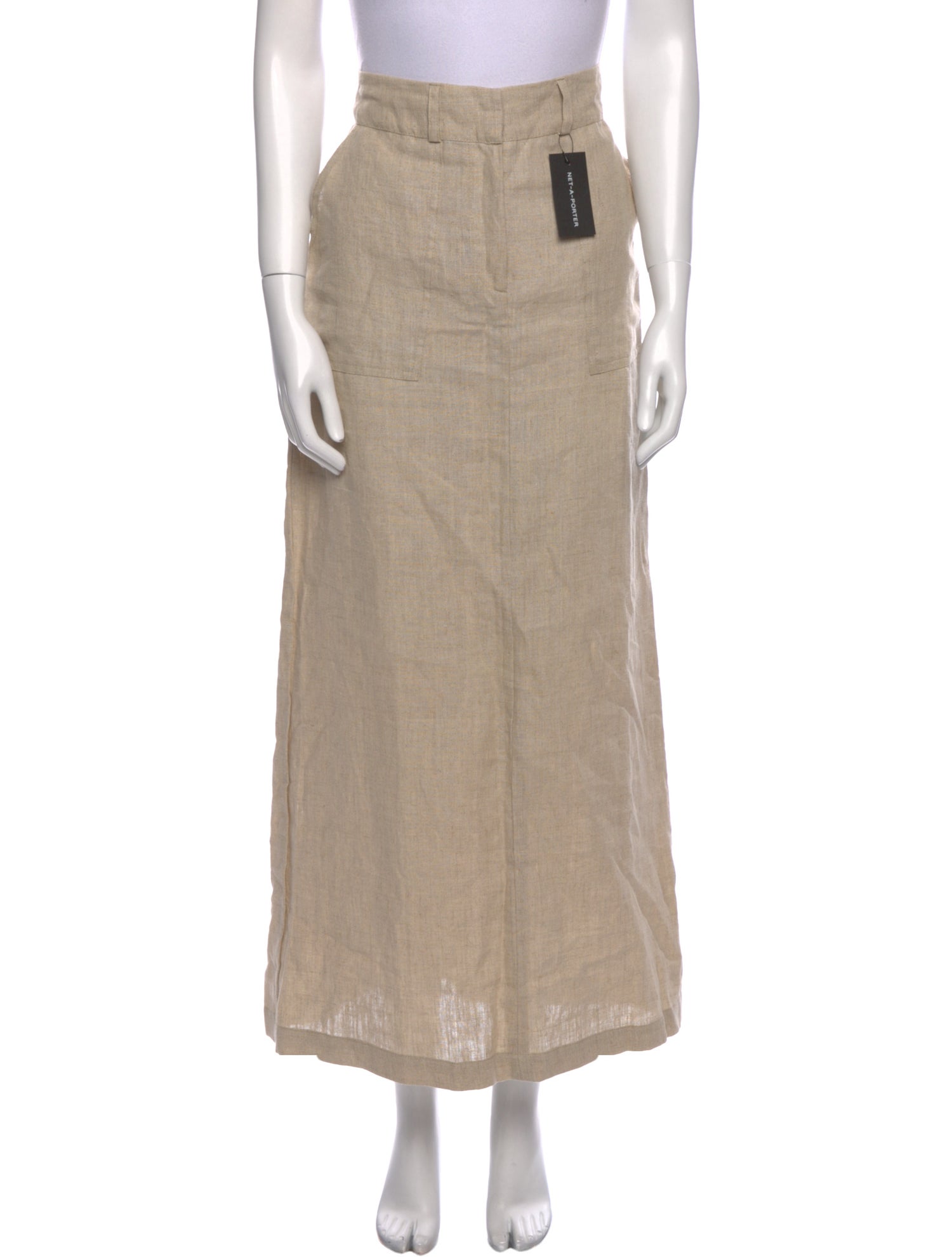 Faithfull The Brand Linen Midi Length Skirt w/ Tags