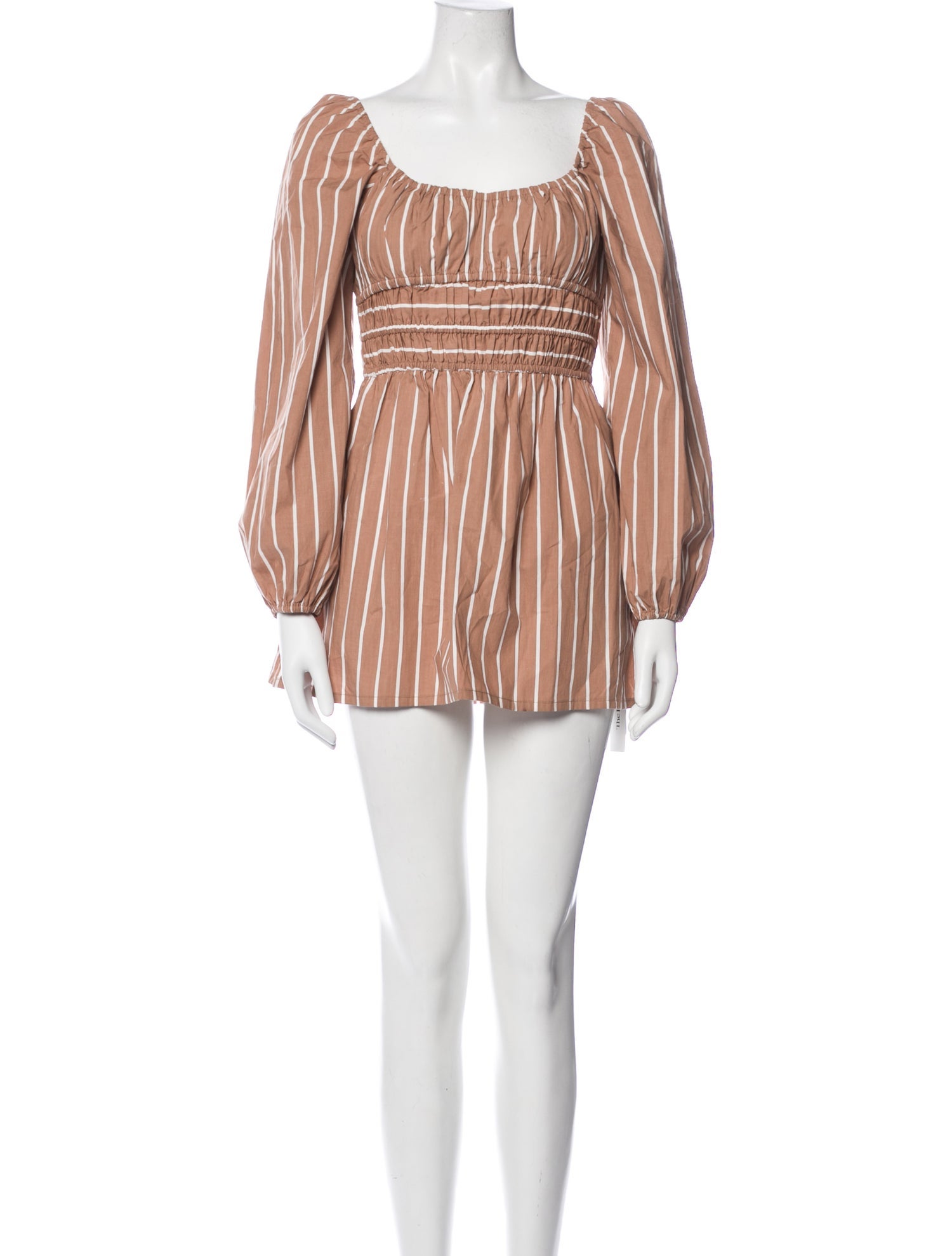 Faithfull The Brand Striped Mini Dress