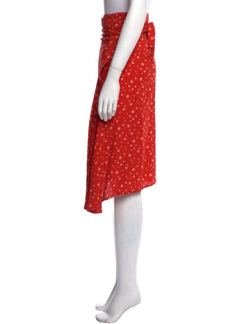 Faithfull The Brand Floral Print Midi Length Skirt