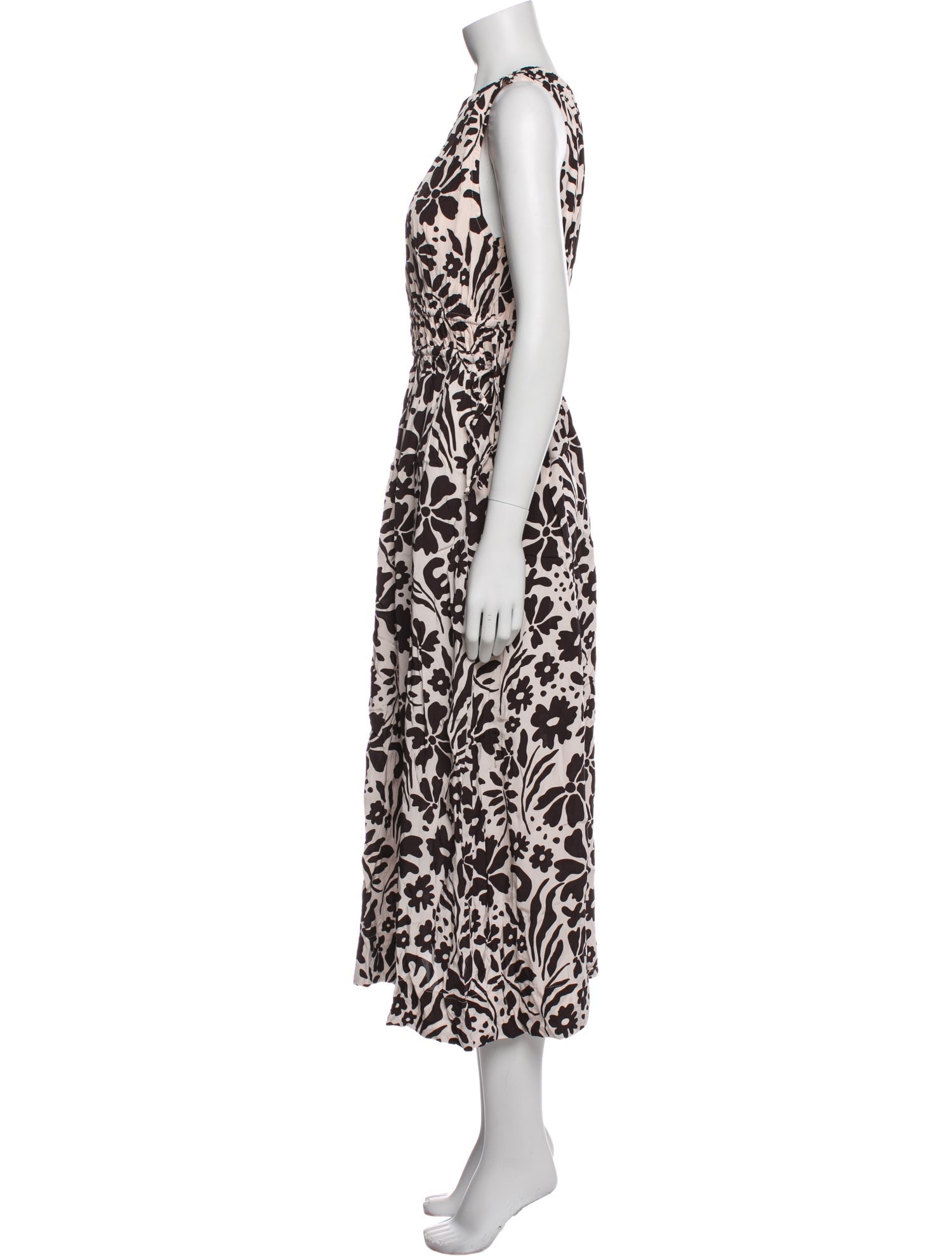 Faithfull The Brand Printed Midi Length Dress