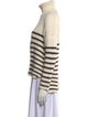 Faithfull The Brand Striped Turtleneck Sweater
