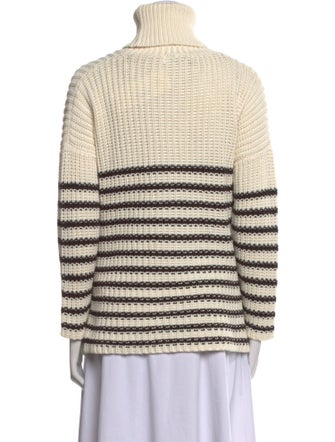 Faithfull The Brand Striped Turtleneck Sweater