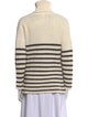 Faithfull The Brand Striped Turtleneck Sweater