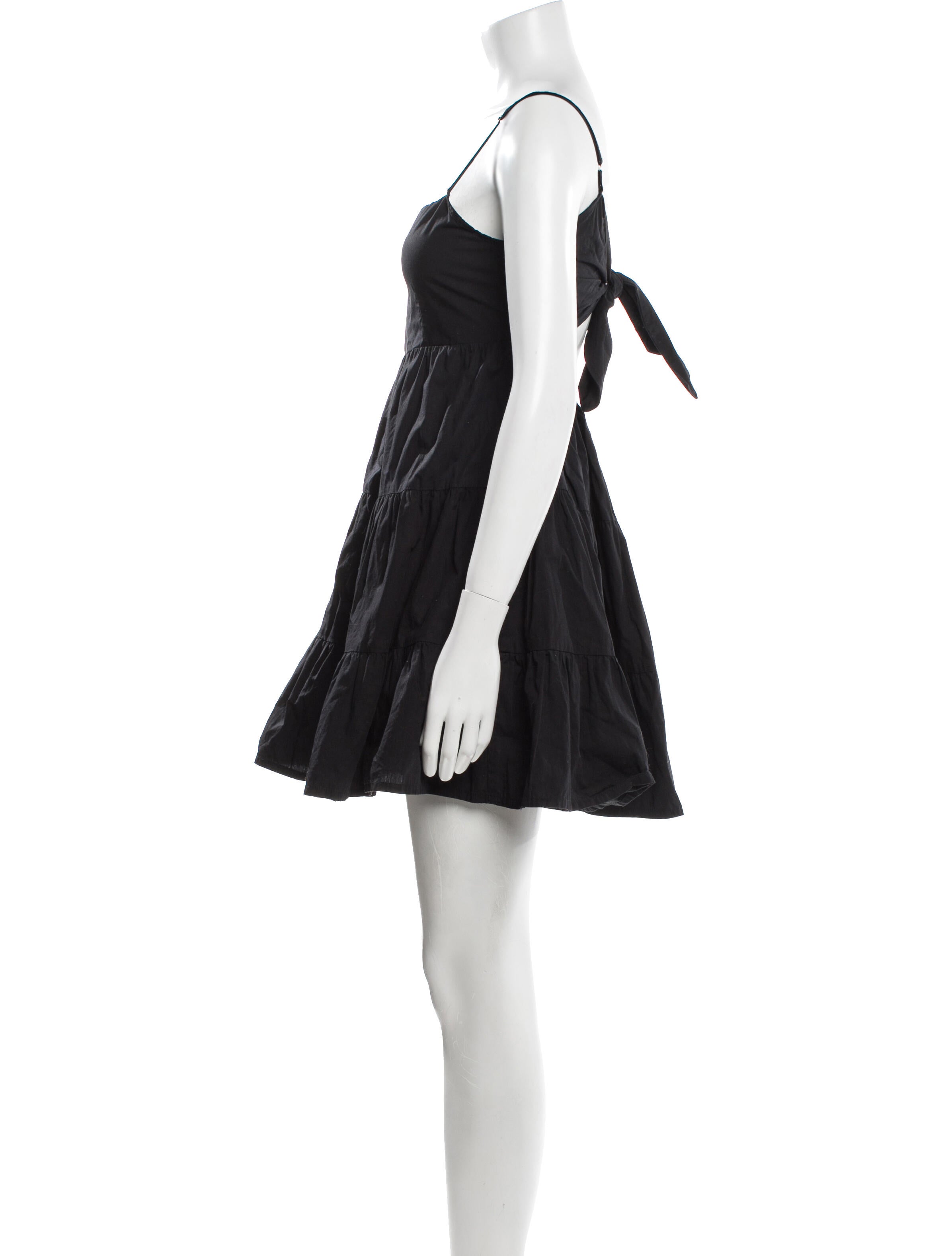 Faithfull The Brand Square Neckline Mini Dress