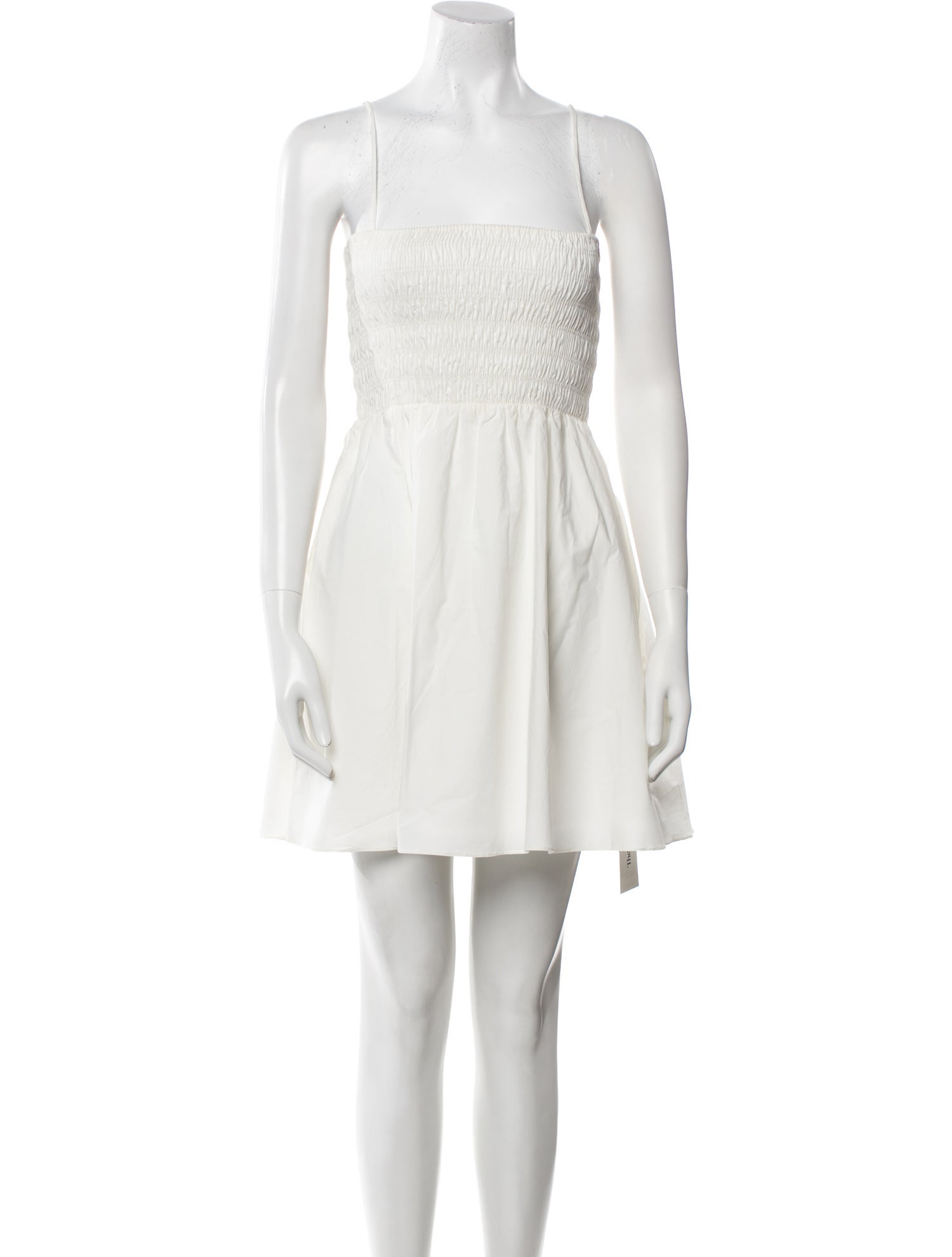 Faithfull The Brand Square Neckline Mini Dress