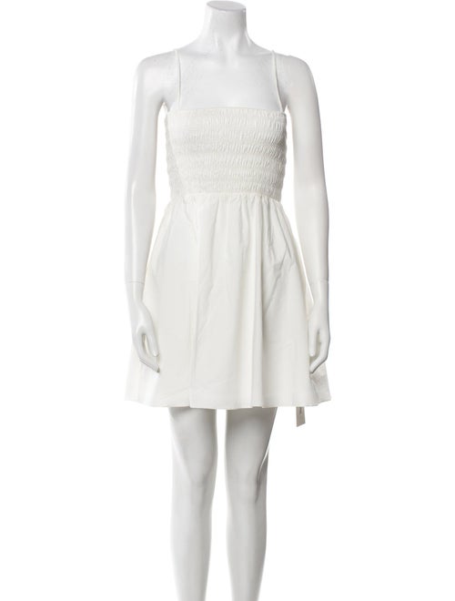 Faithfull The Brand Square Neckline Mini Dress