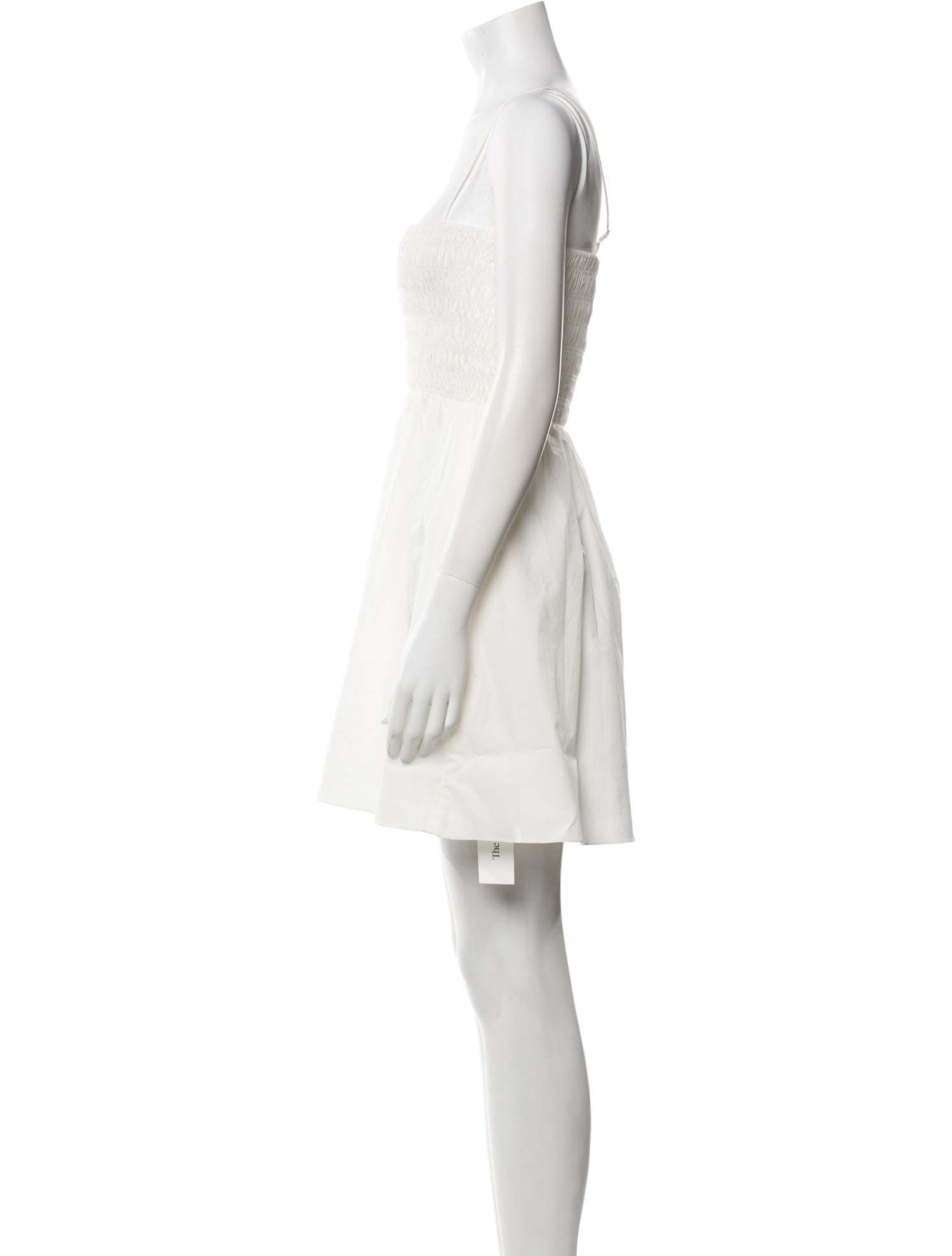 Faithfull The Brand Square Neckline Mini Dress