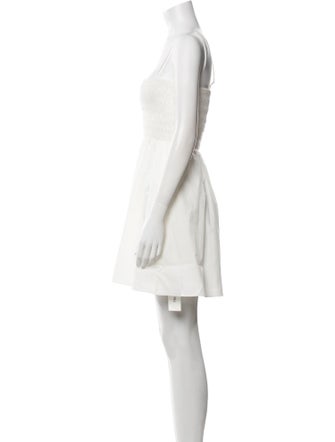 Faithfull The Brand Square Neckline Mini Dress