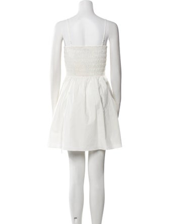 Faithfull The Brand Square Neckline Mini Dress