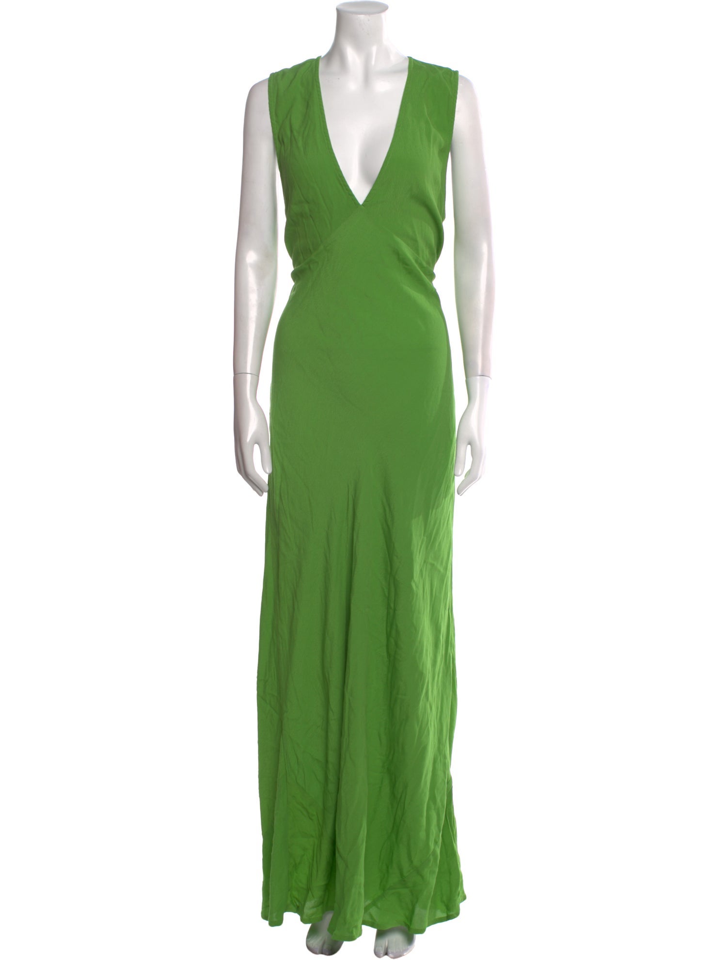 Faithfull The Brand V-Neck Long Dress