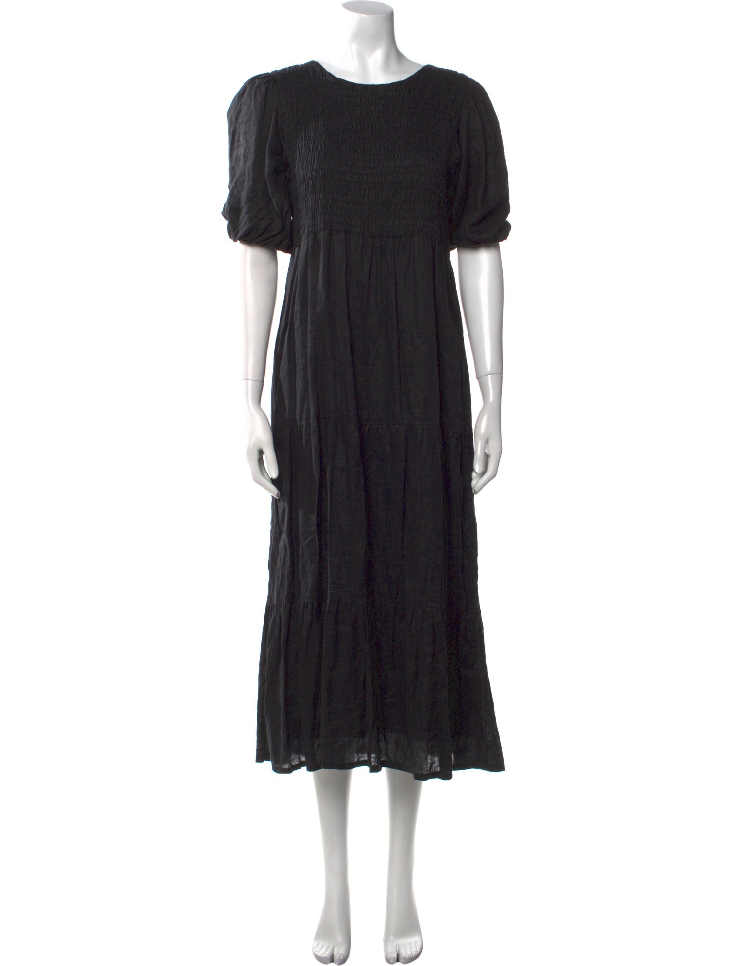 Faithfull The Brand Linen Long Dress