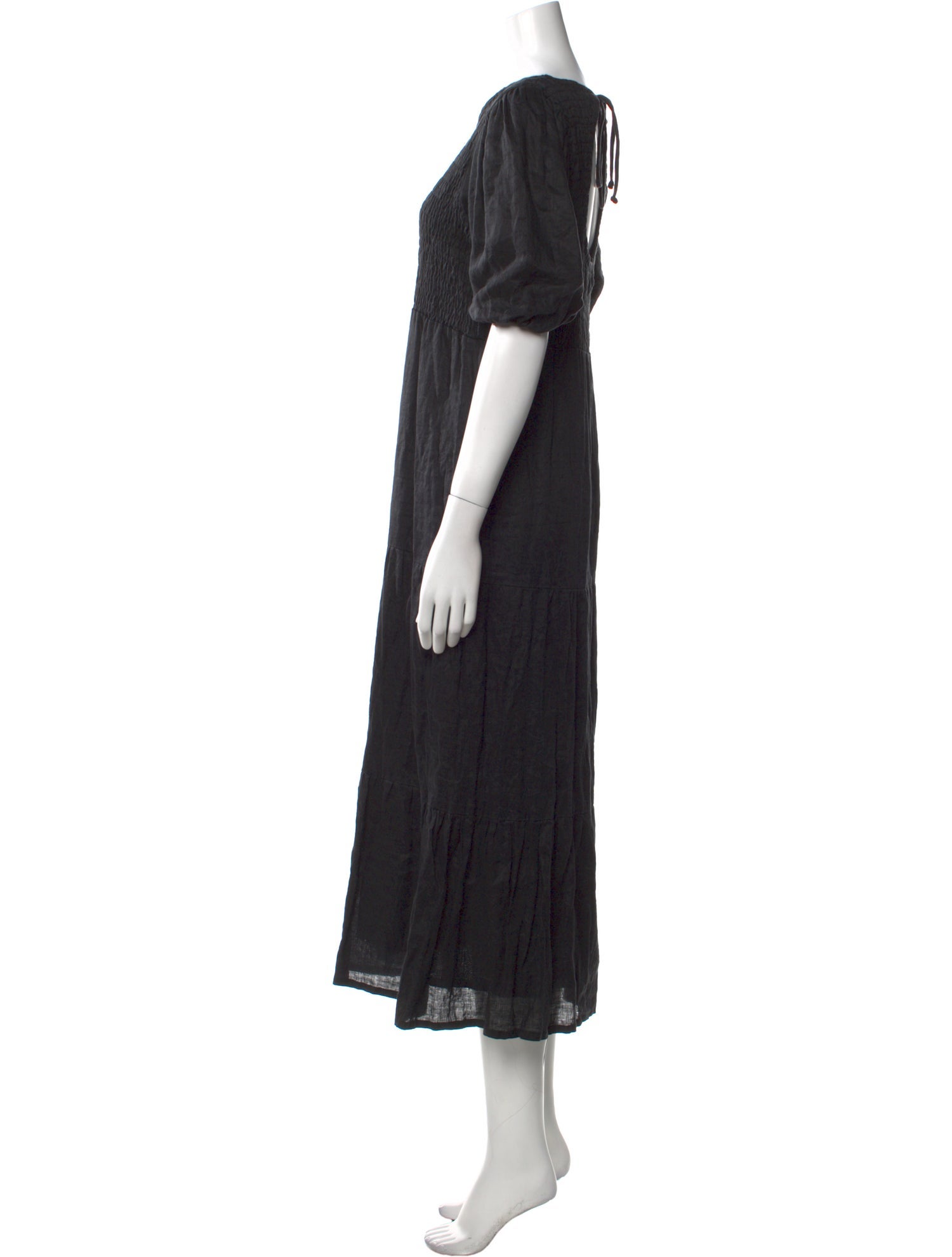 Faithfull The Brand Linen Long Dress