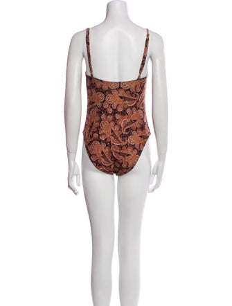 Faithfull The Brand Animal Print One-Piece