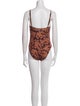 Faithfull The Brand Animal Print One-Piece