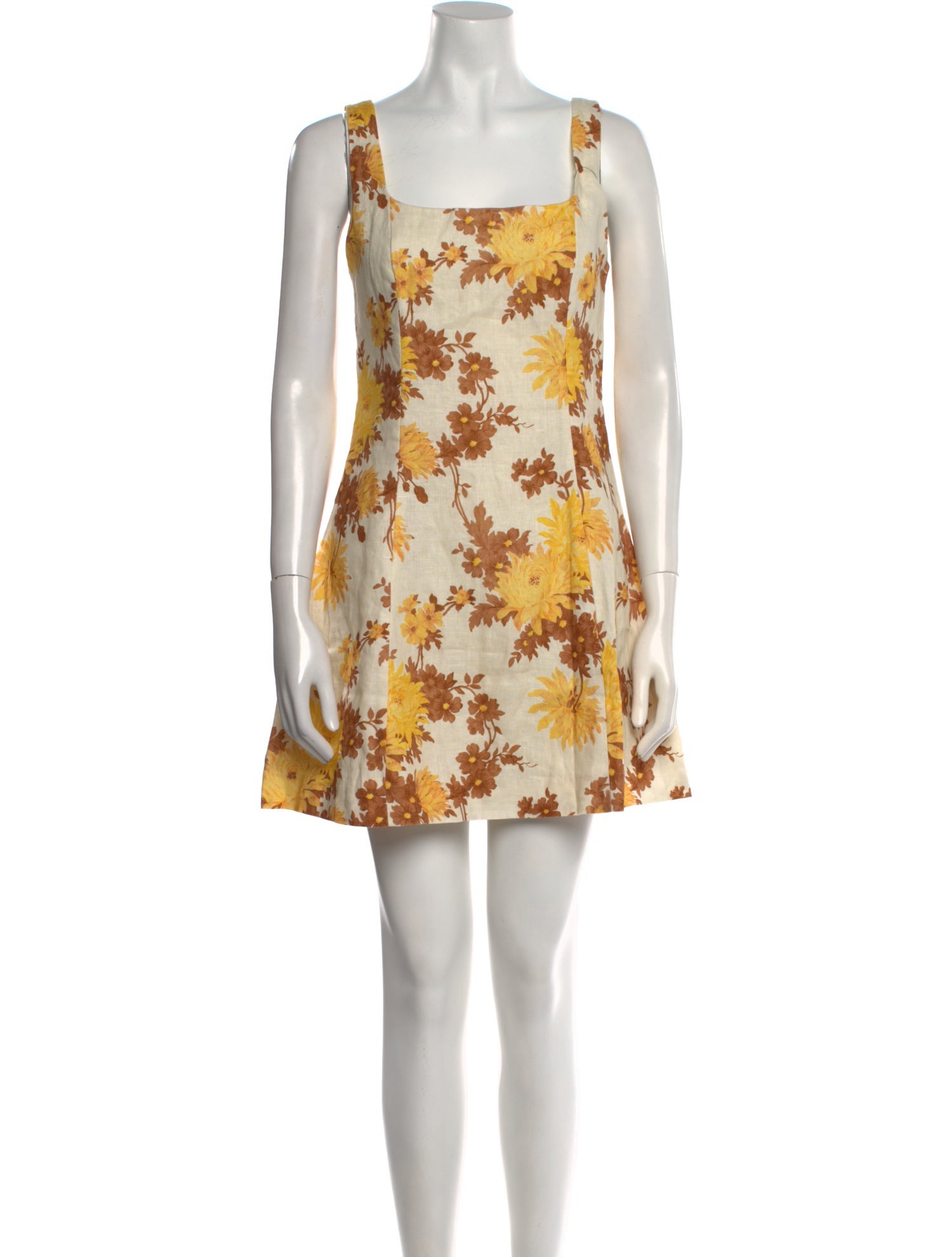 Faithfull The Brand Linen Mini Dress w/ Tags