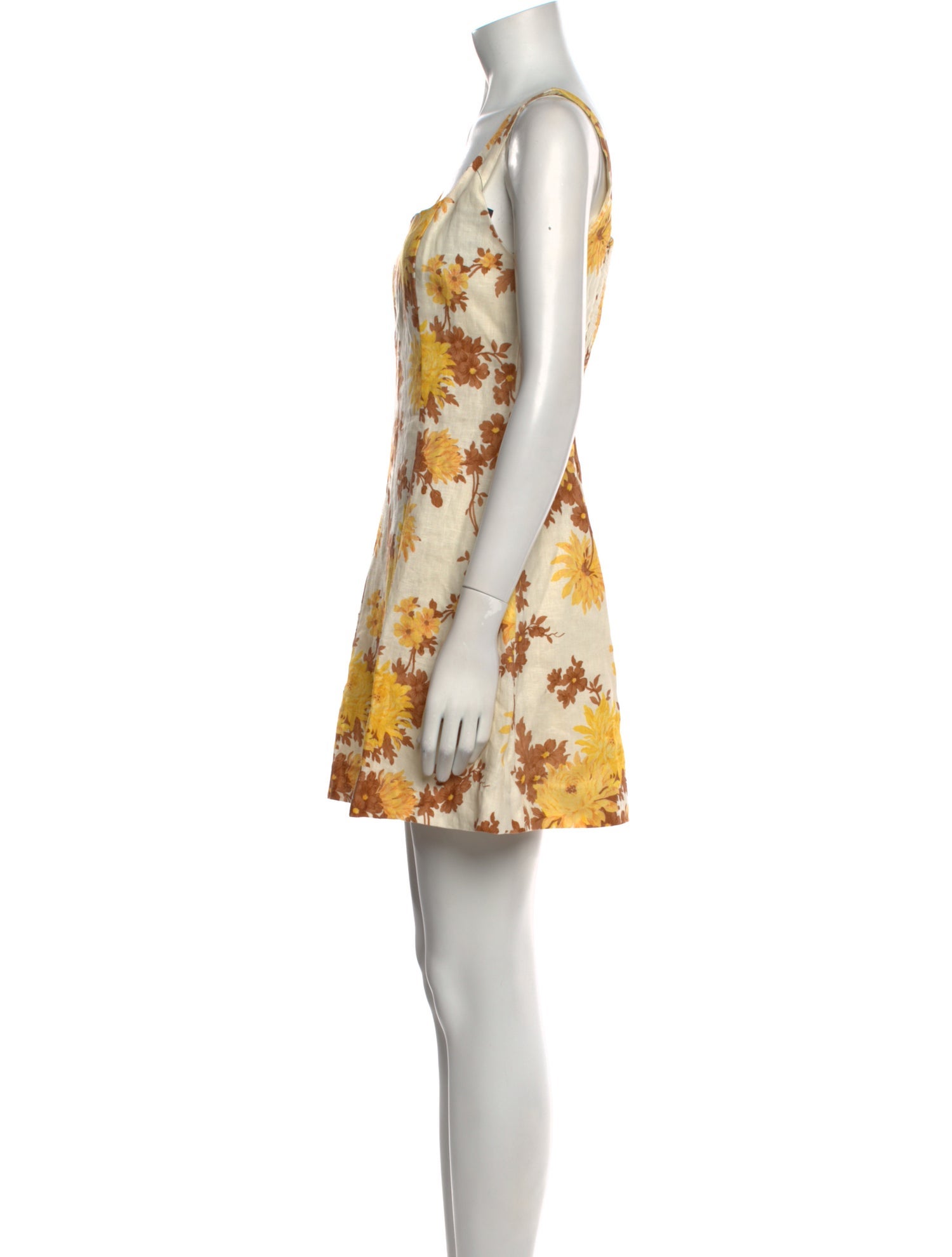 Faithfull The Brand Linen Mini Dress w/ Tags