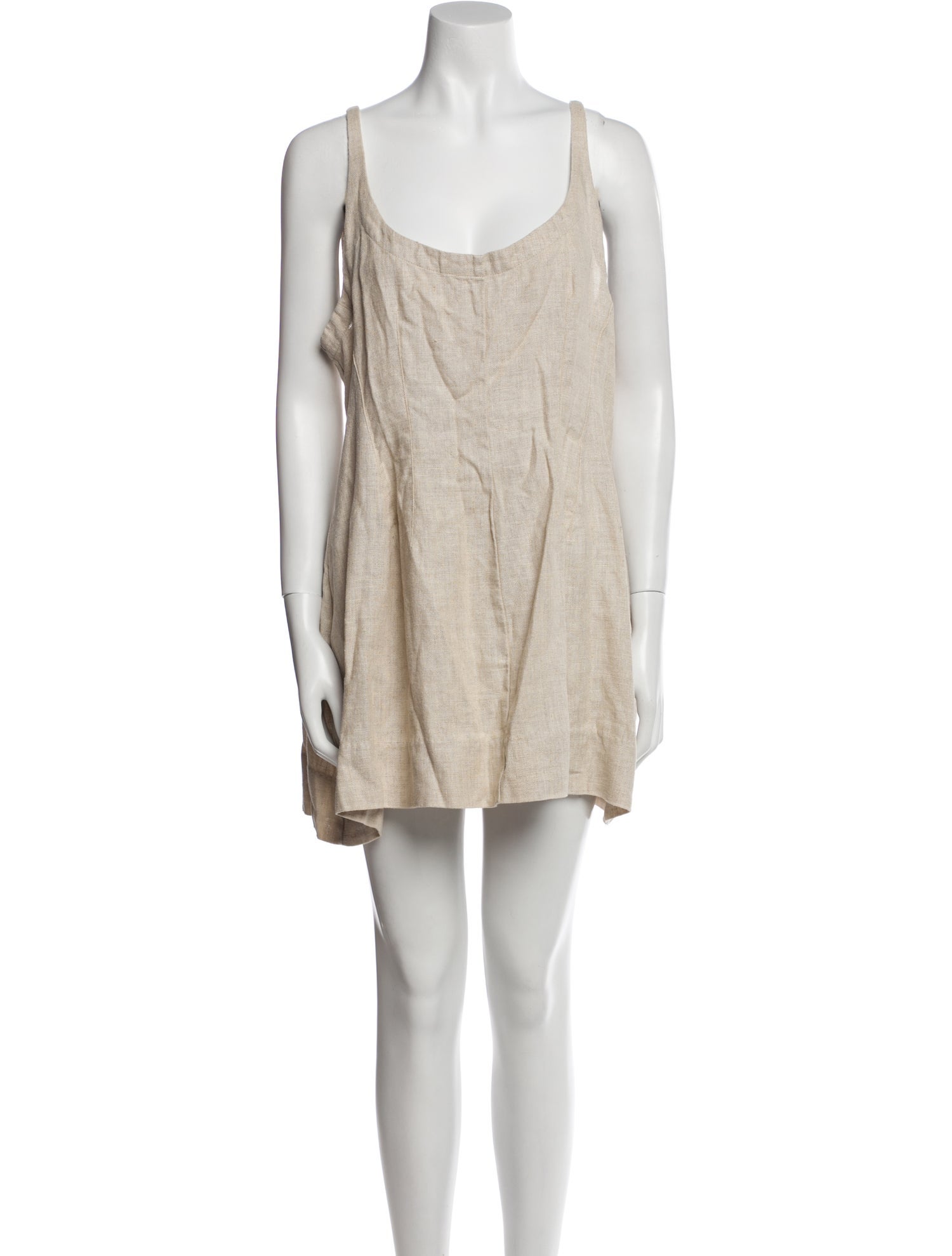 Faithfull The Brand Linen Mini Dress