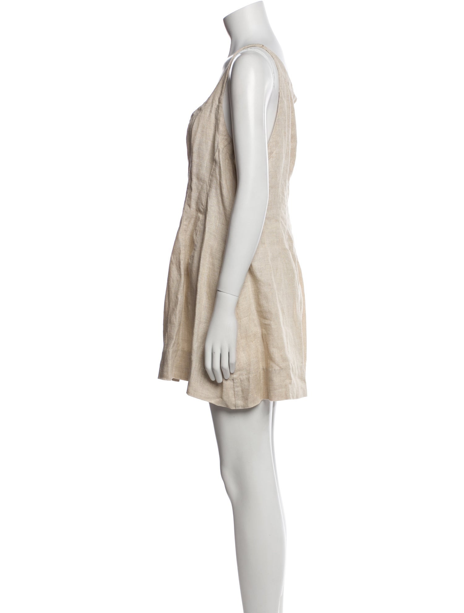 Faithfull The Brand Linen Mini Dress