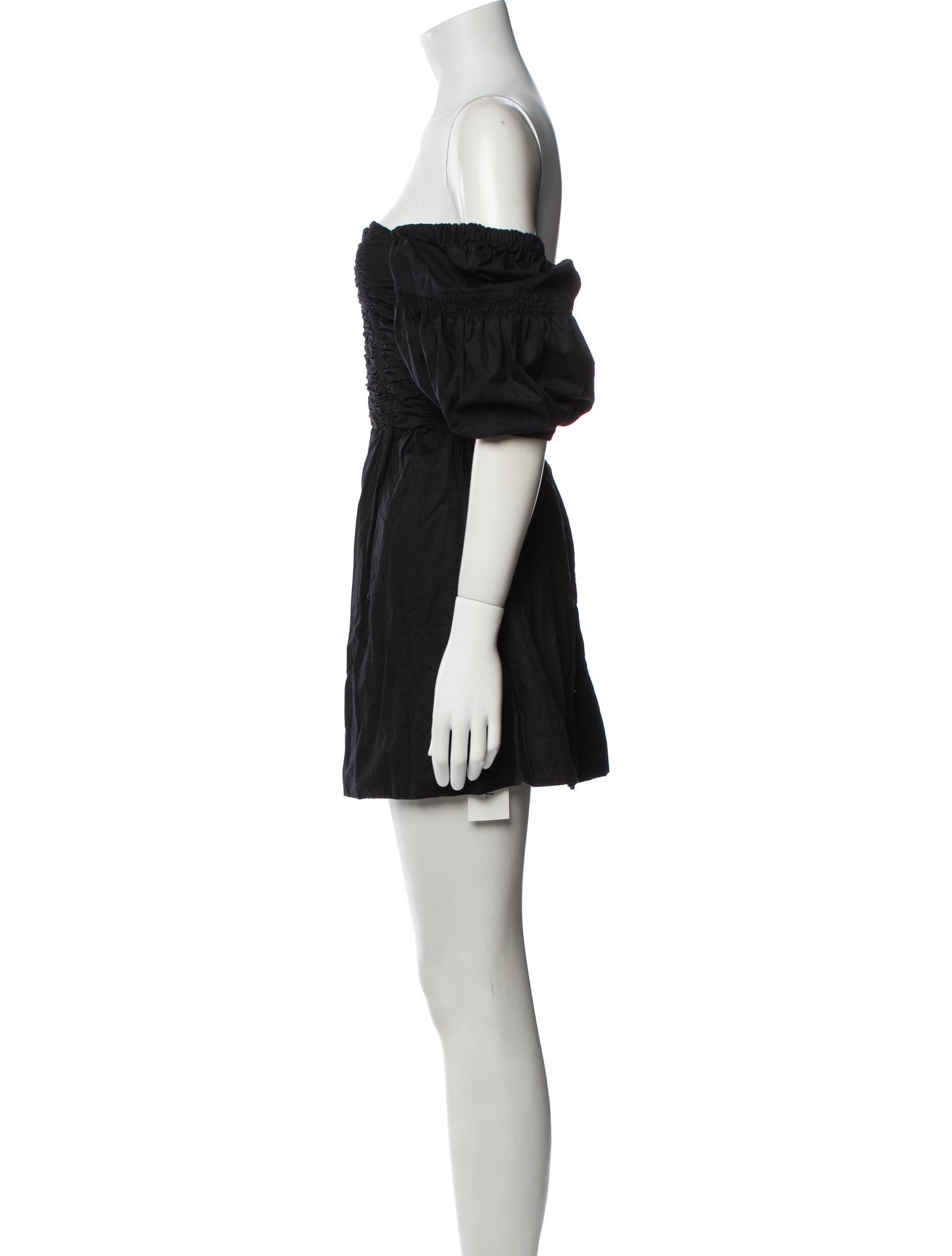 Faithfull The Brand Off-The-Shoulder Mini Dress