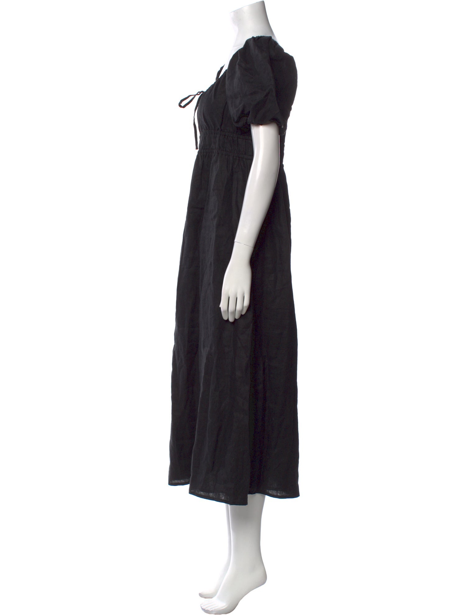 Faithfull The Brand Linen Long Dress