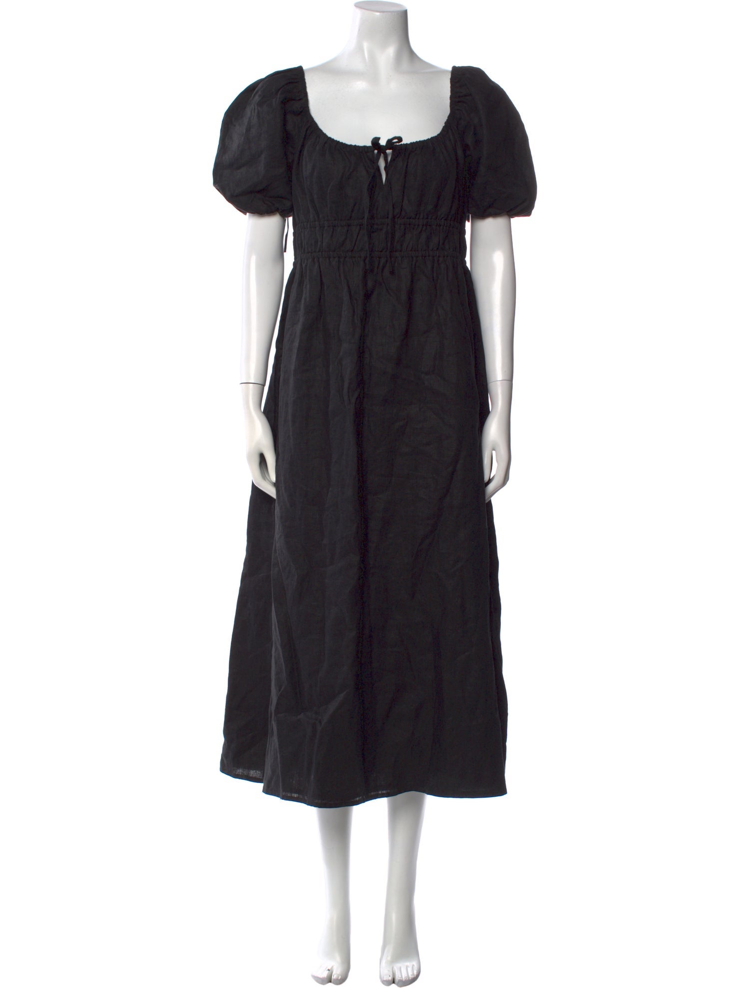 Faithfull The Brand Linen Long Dress