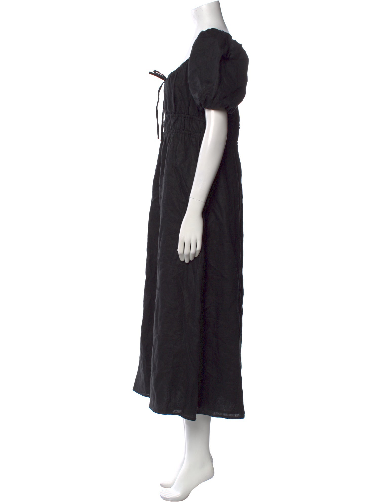 Faithfull The Brand Linen Long Dress