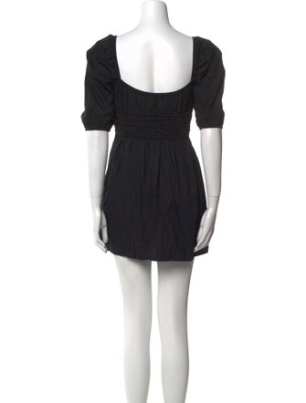 Faithfull The Brand Square Neckline Mini Dress