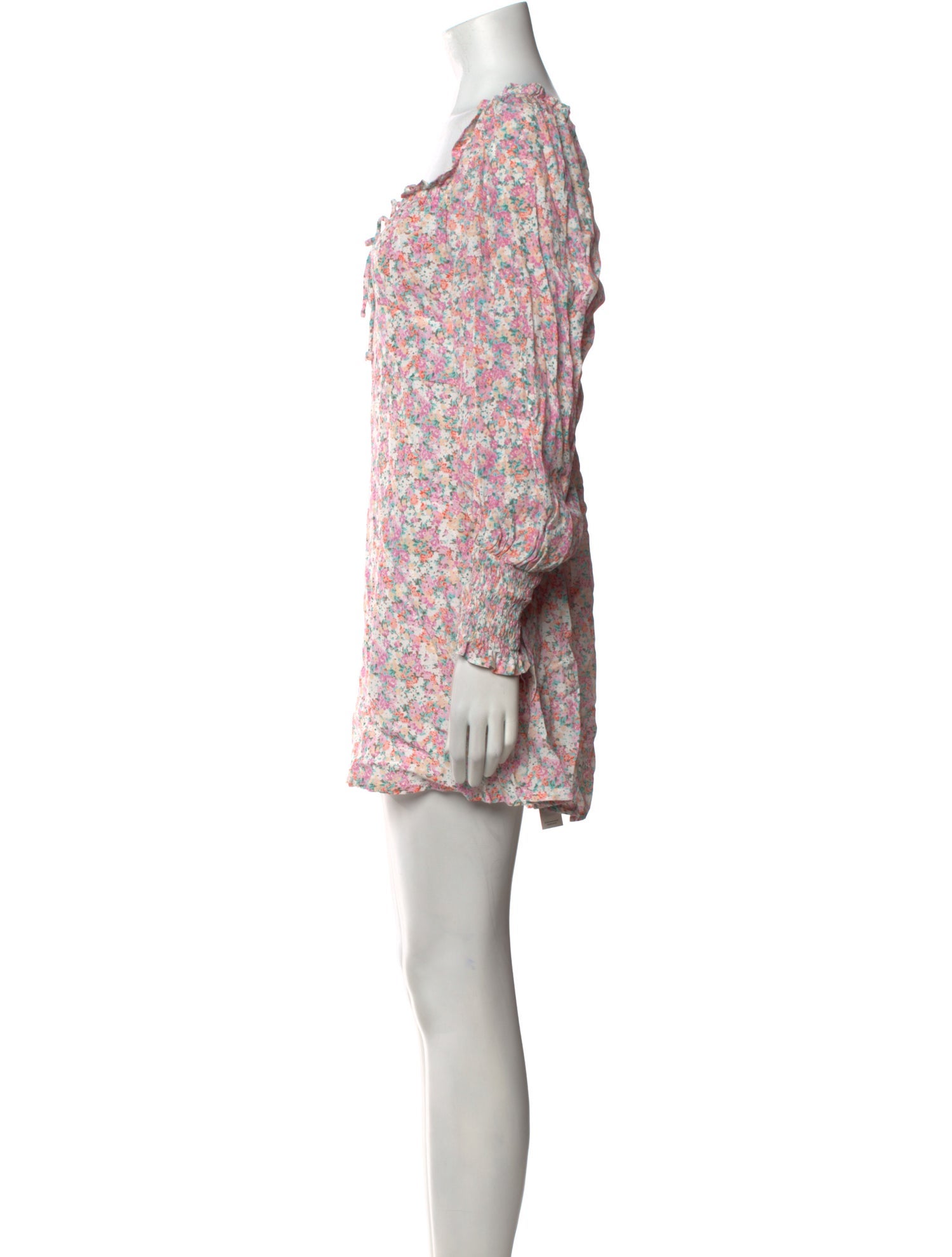 Faithfull The Brand Floral Print Mini Dress w/ Tags