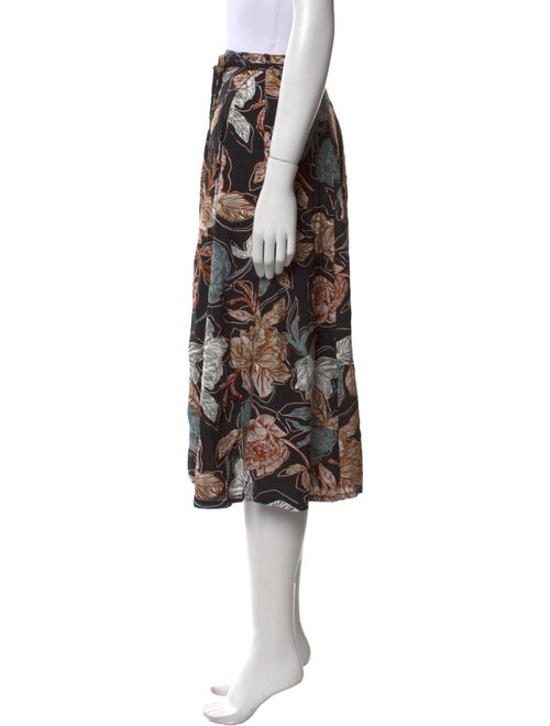 Faithfull The Brand Printed Knee-Length Skirt