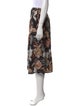 Faithfull The Brand Printed Knee-Length Skirt