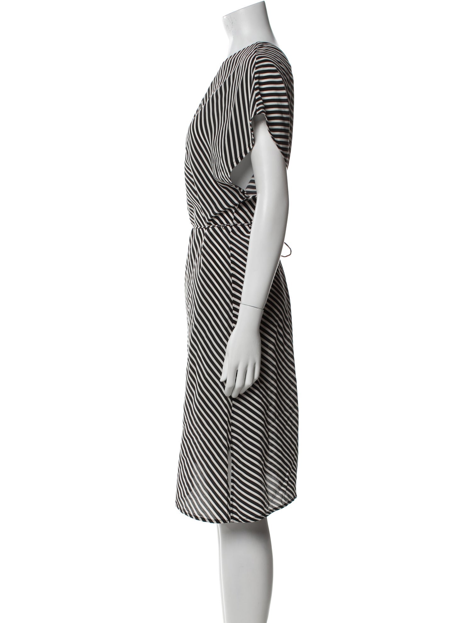 Faithfull The Brand Striped Knee-Length Dress