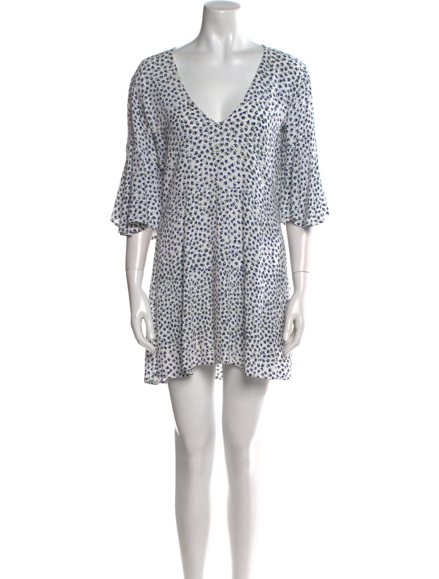 Faithfull The Brand Printed Mini Dress