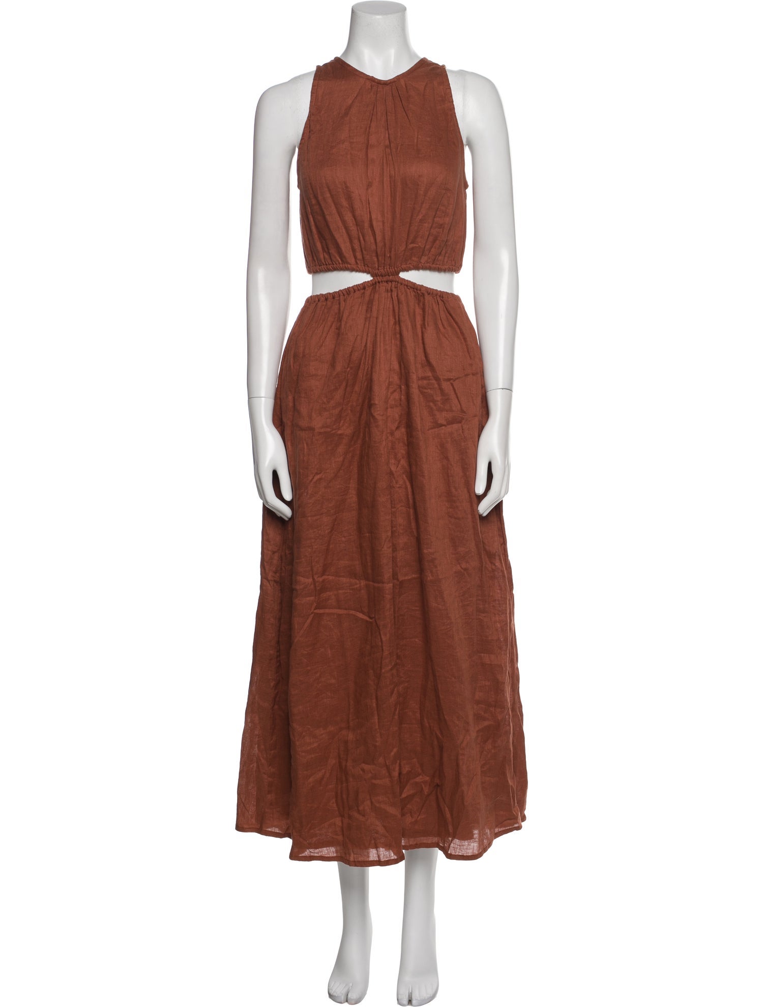 Faithfull The Brand Linen Long Dress