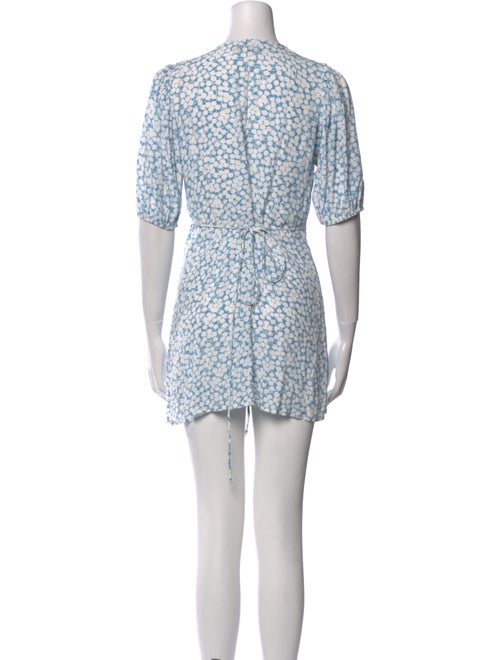 Faithfull The Brand Floral Print Mini Dress