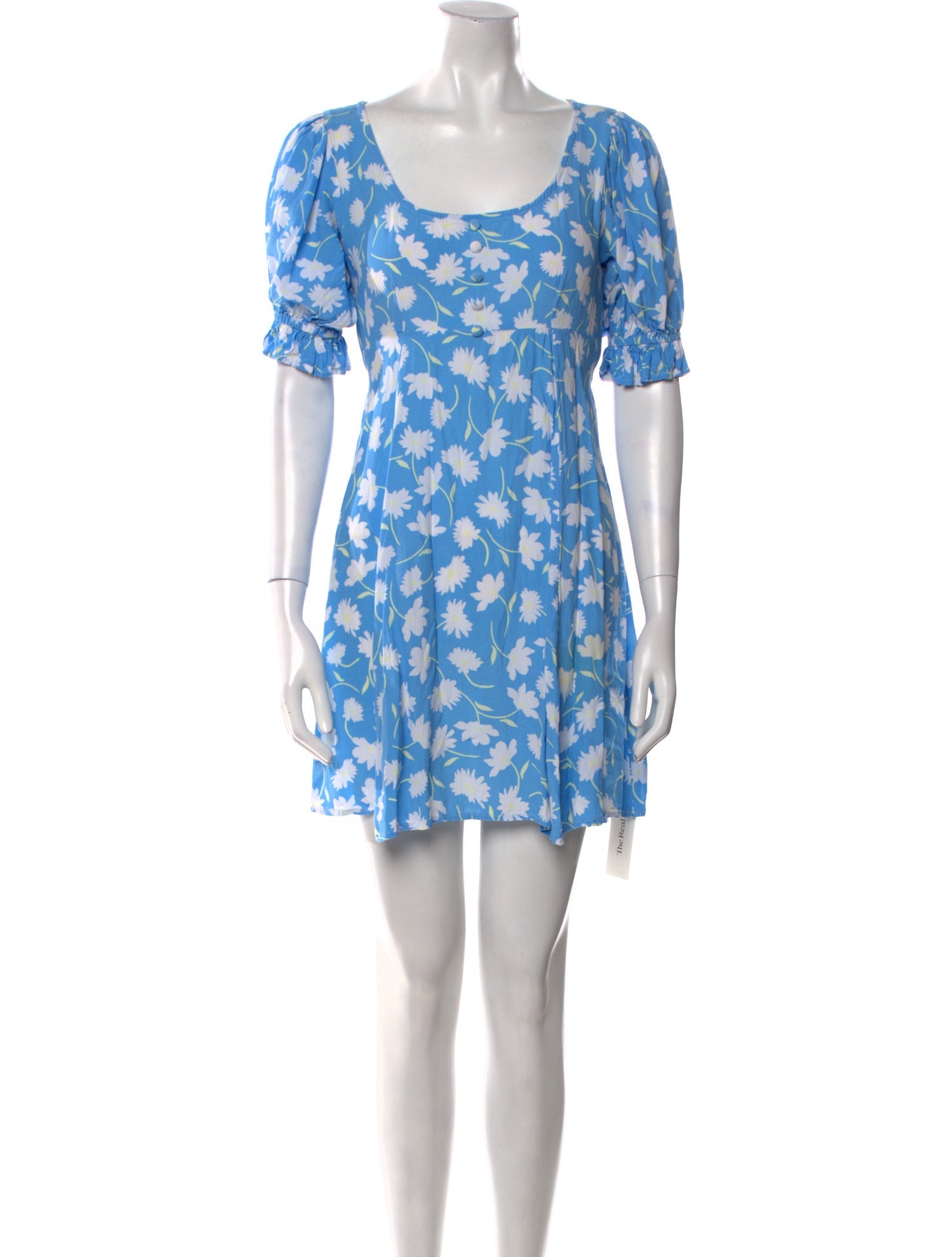 Faithfull The Brand Floral Print Mini Dress