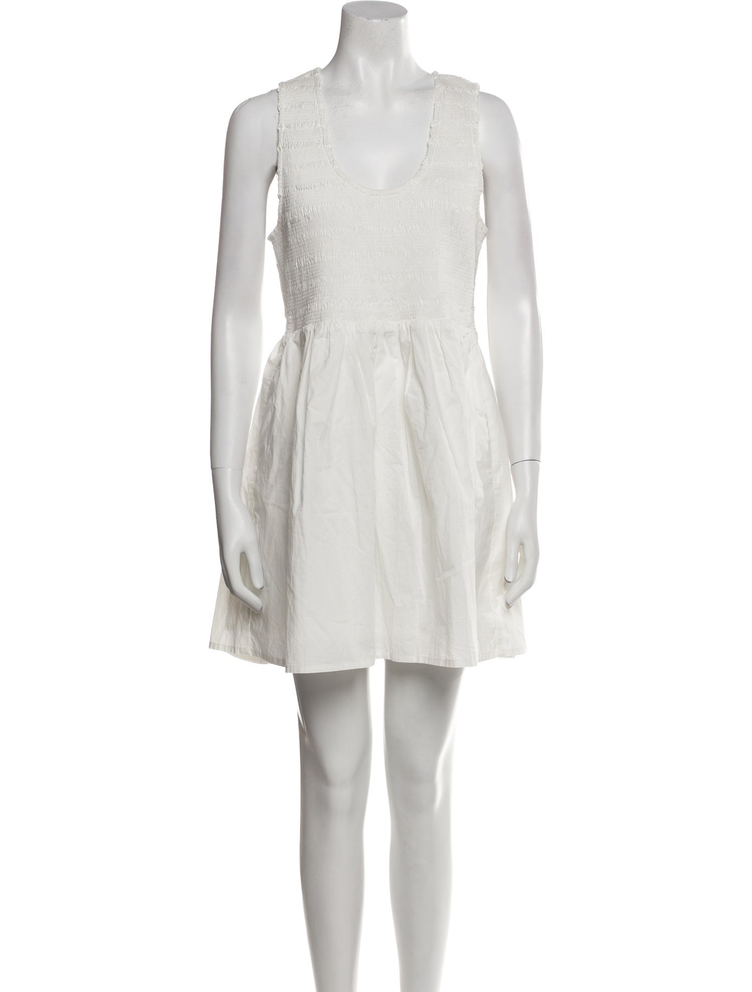 Faithfull The Brand Scoop Neck Mini Dress