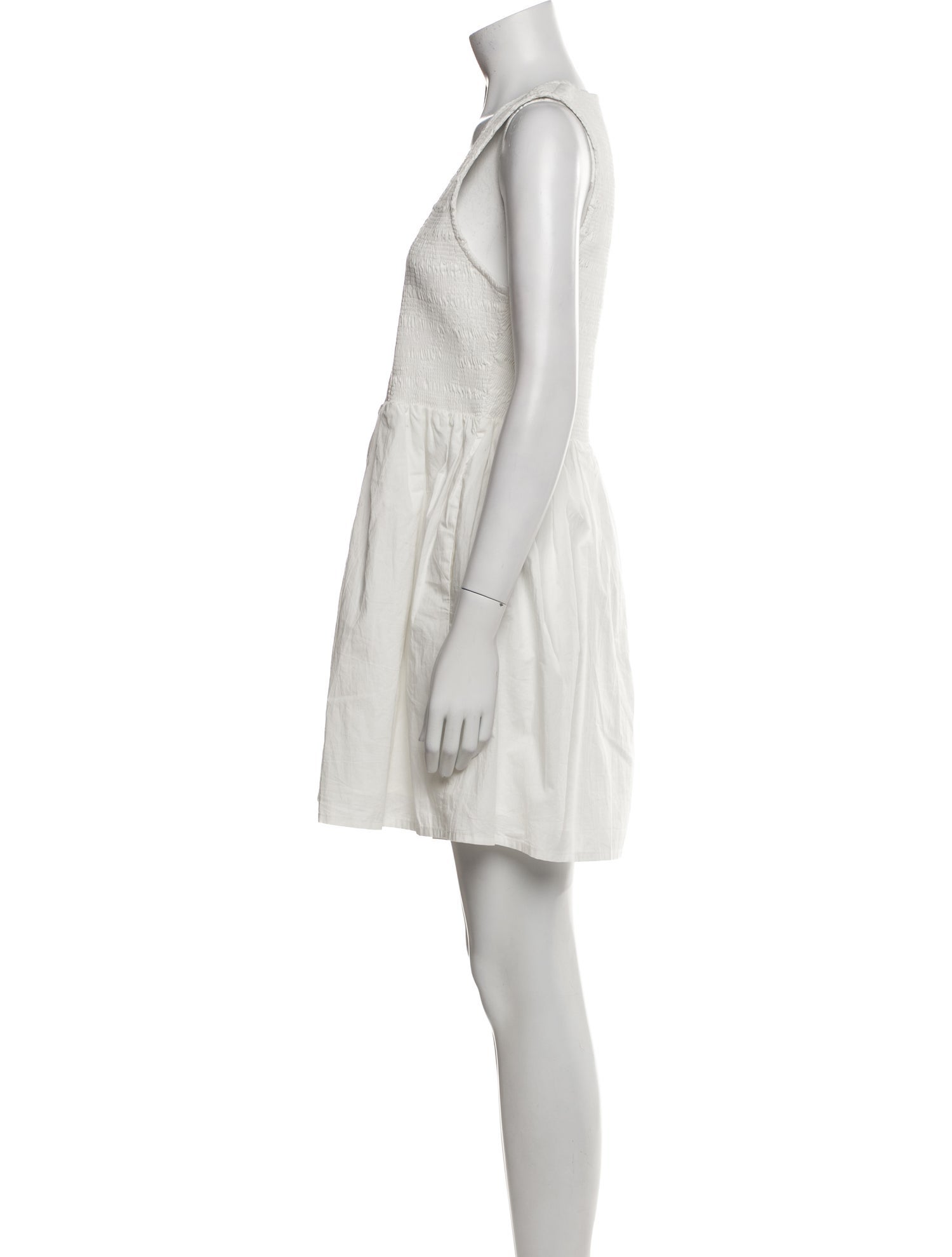 Faithfull The Brand Scoop Neck Mini Dress