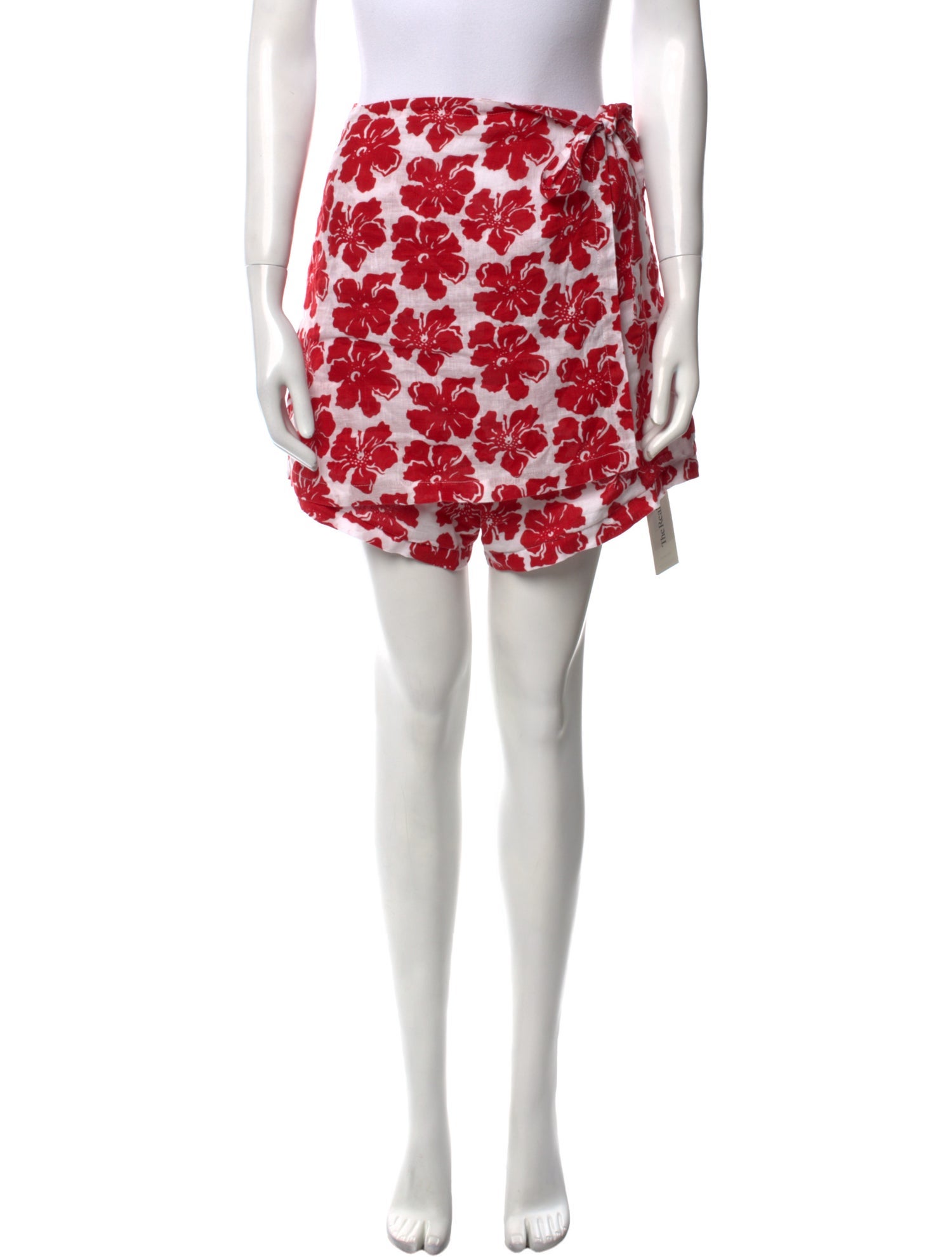 Faithfull The Brand Linen Knee-Length Shorts