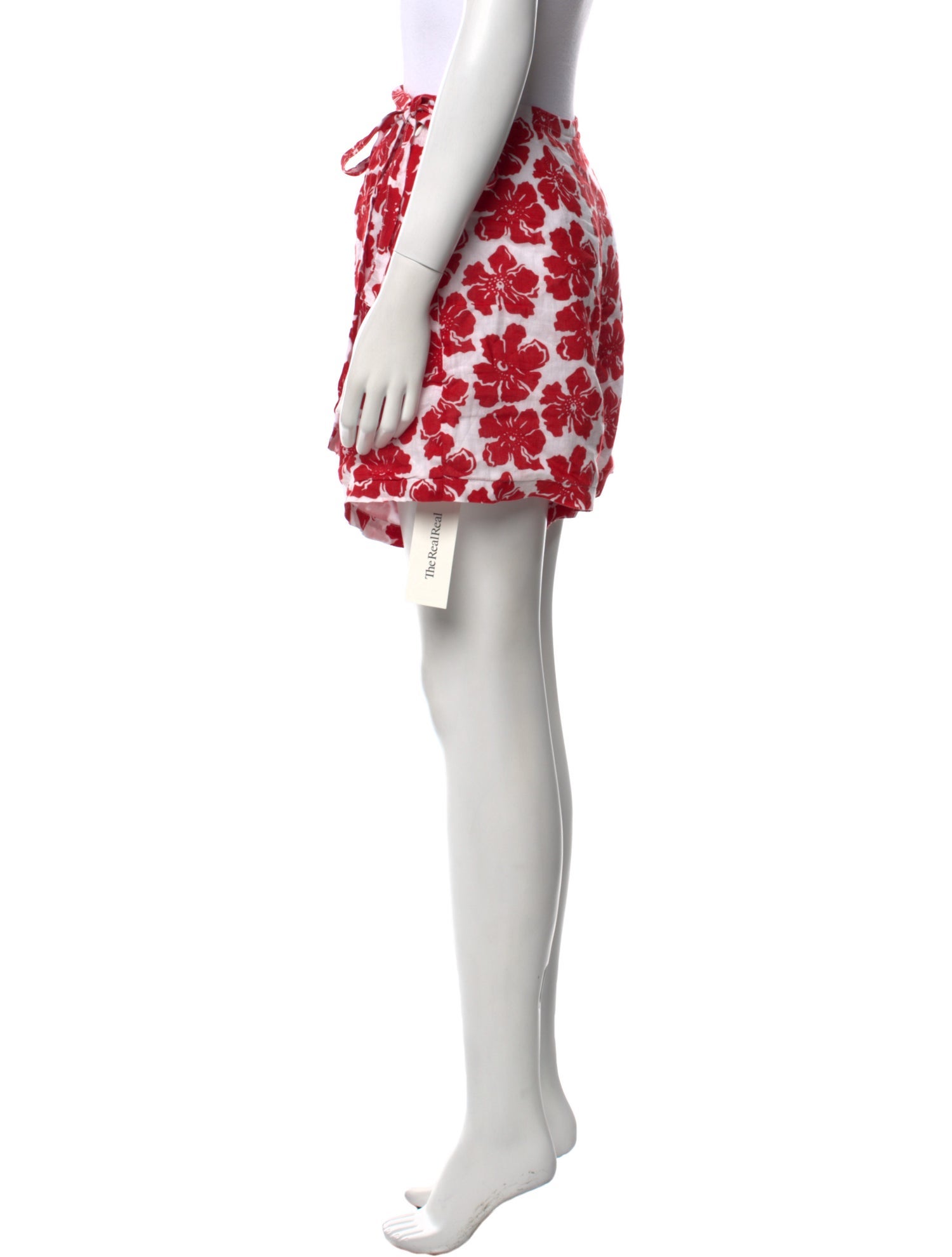 Faithfull The Brand Linen Knee-Length Shorts