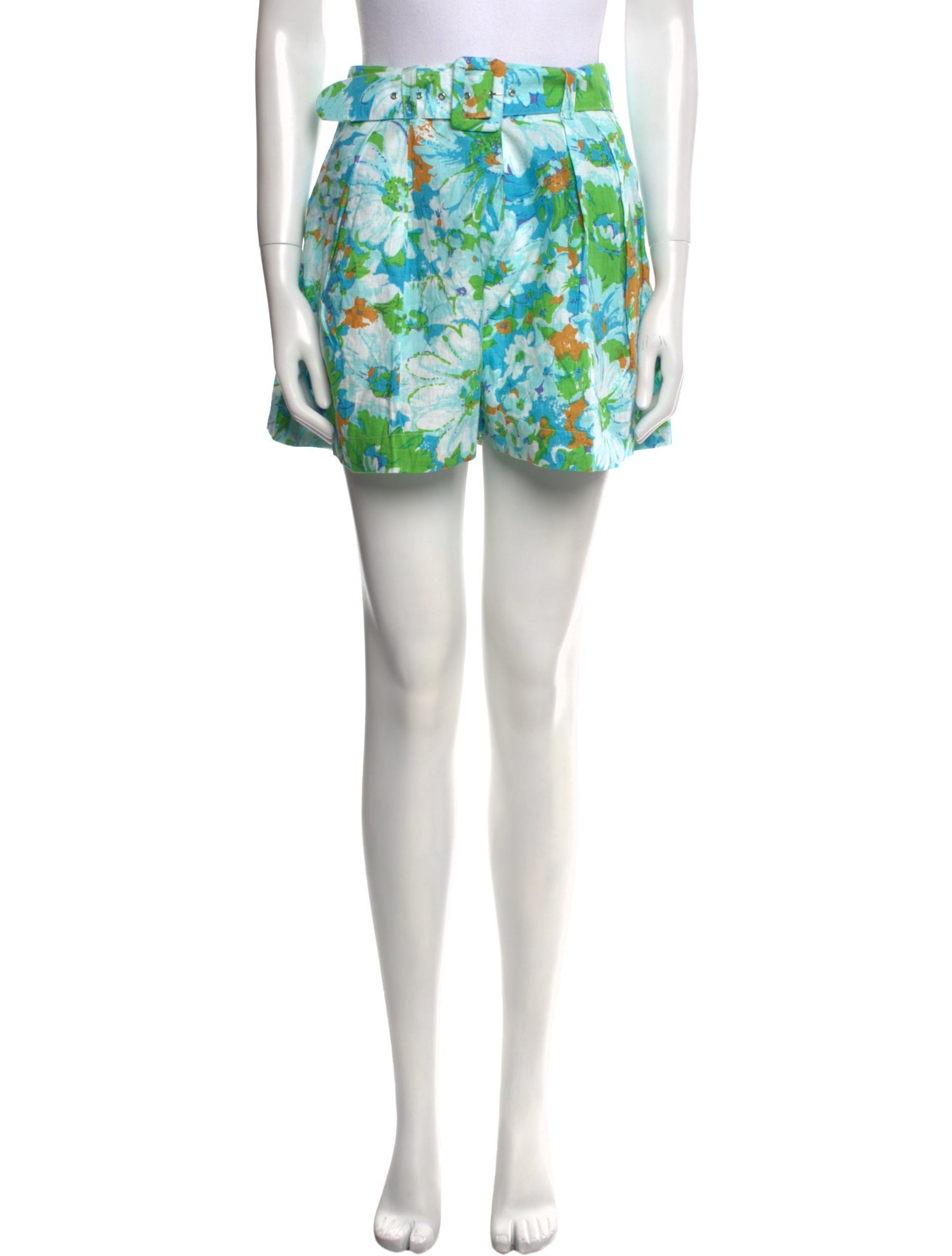 Faithfull The Brand Linen Mini Shorts