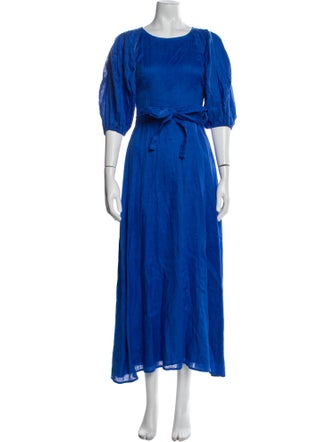 Faithfull The Brand Linen Long Dress