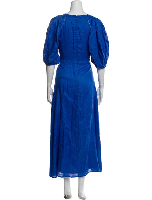 Faithfull The Brand Linen Long Dress